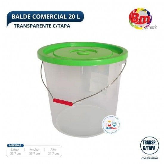 Balde comercial 20L BM