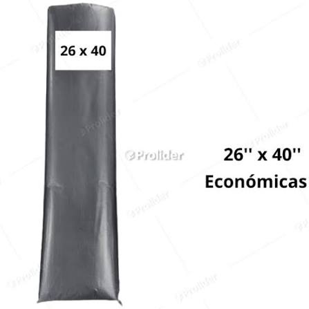 Bolsa basura negro (EL FIRME-ALFA) 26x40x 100unid