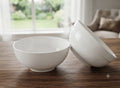 Bolo con borde /caldero #7 Blanco